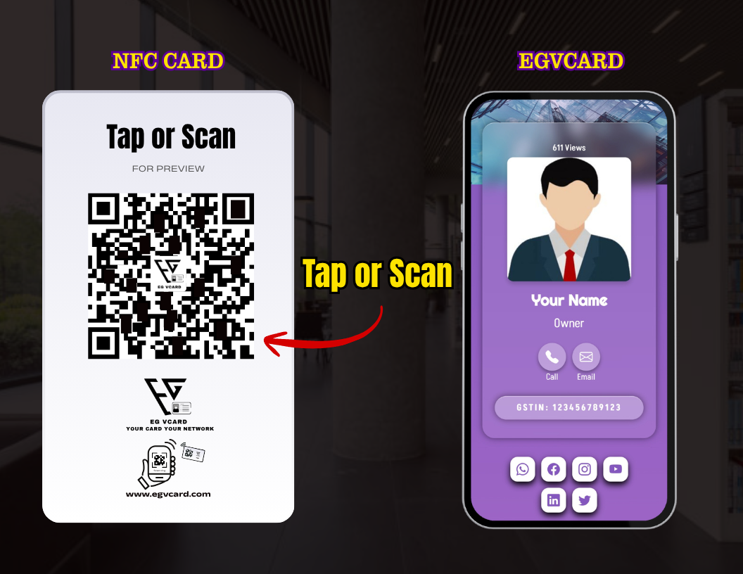 NFC Digital Business Card
